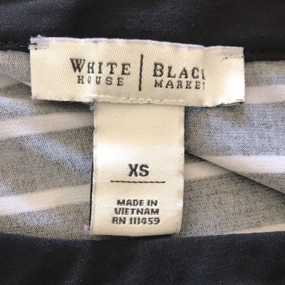 White House Black Market striped dress - Picture 6 of 7